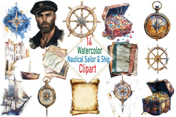 Embracing the Art of the Watercolor Nautical Font