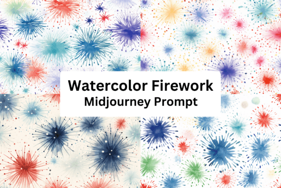 Watercolor Firework: A Creative Font That Pops